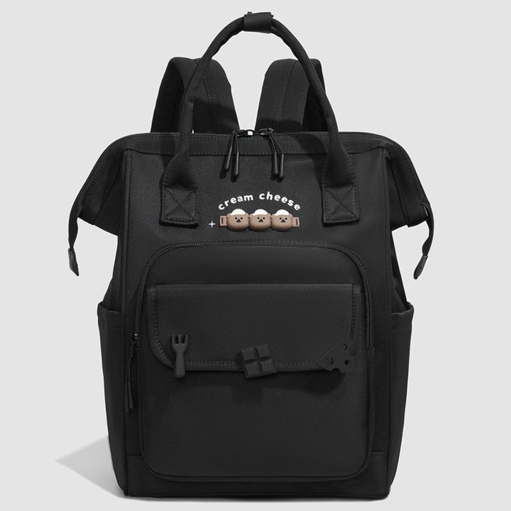 Multifunctional backpack with thoughtful compartments and robust design Bowlift