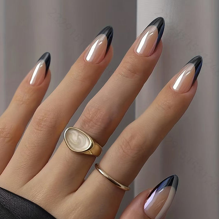 Stylish Oval Nail Art Extensions Bowlift