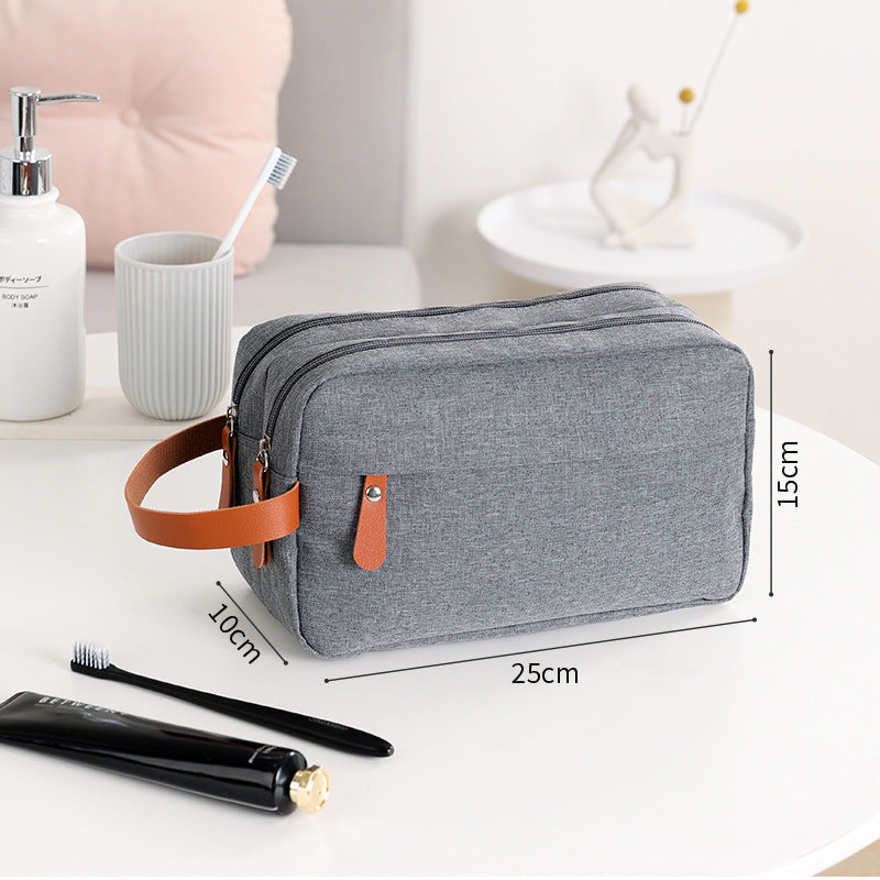 Multi-Compartment Travel Toiletry Organizer Bowlift