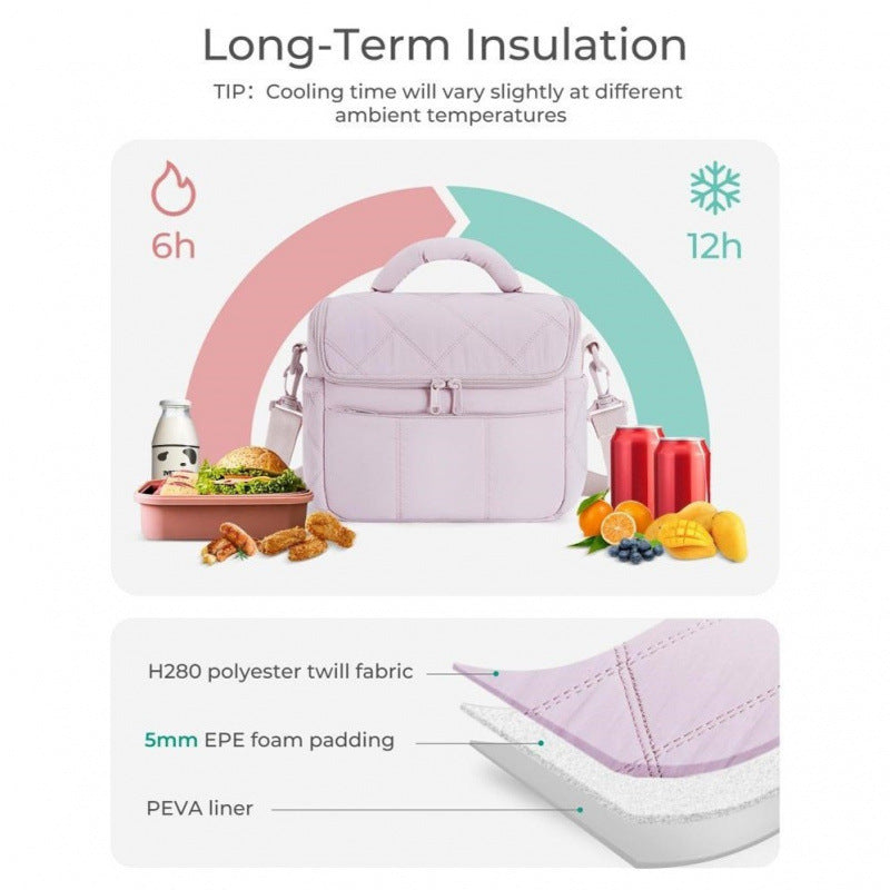 Stylish cosmetic bag with removable shoulder strap Bowlift