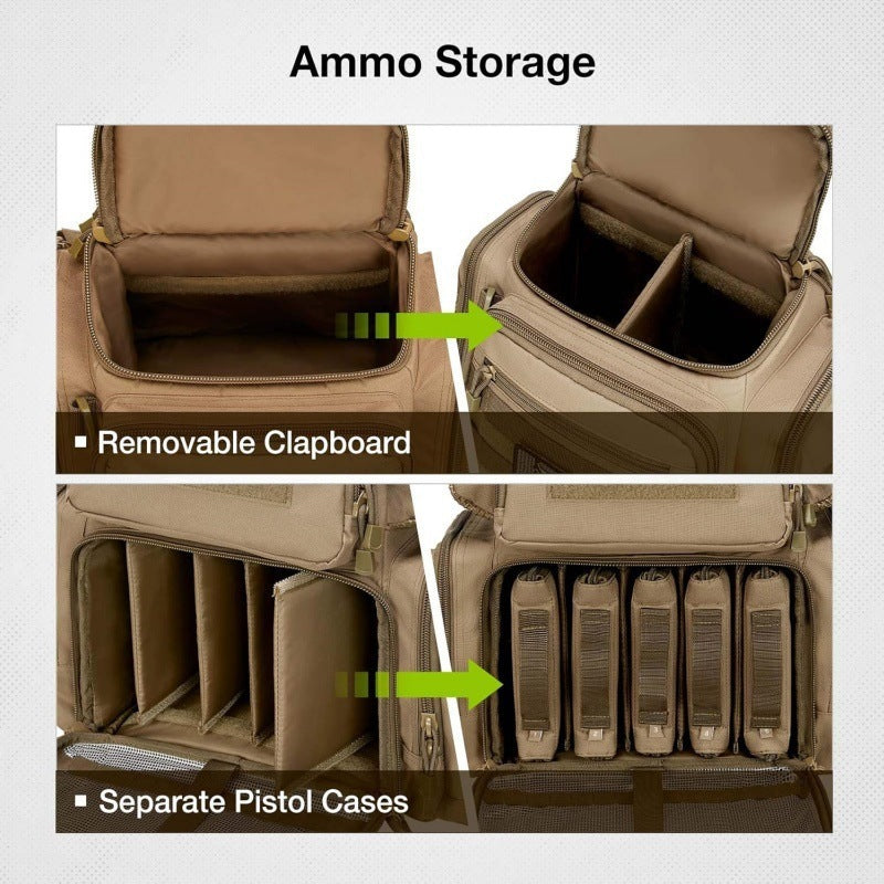 Tactical Multi-Pocket Cargo Backpack Bowlift