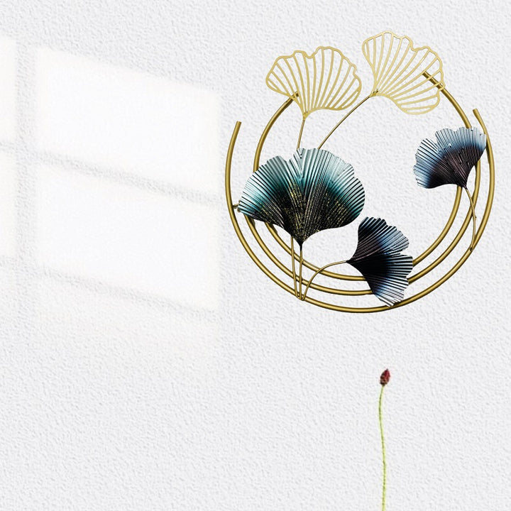 Elegant Botanical Metal Wall Art Bowlift
