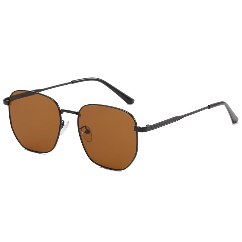 Women’s fashionable square glasses with lightweight metal frame Bowlift