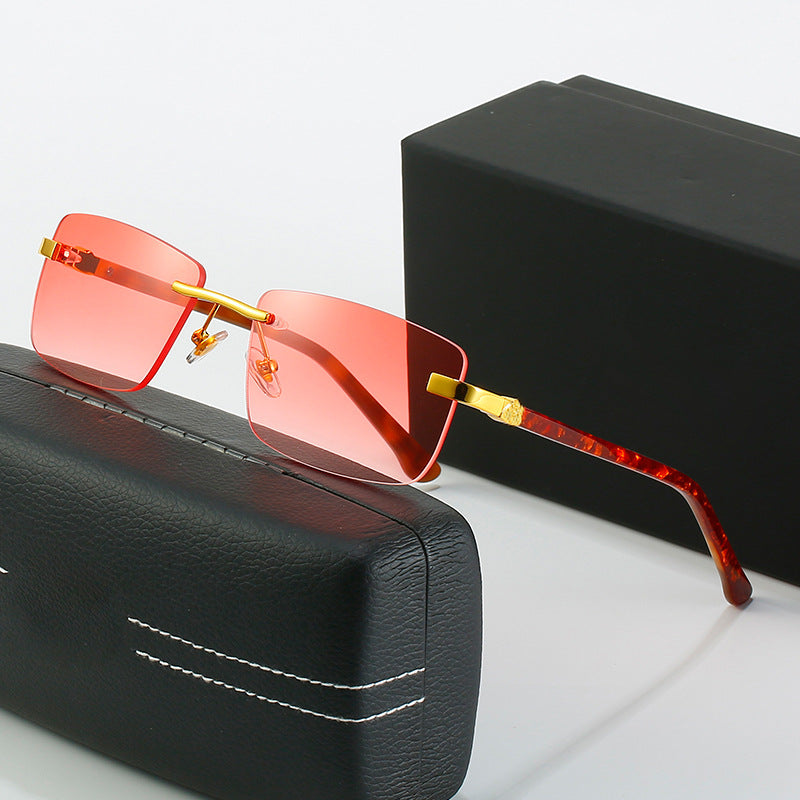 Ladies fashionable rectangular corrective glasses Bowlift
