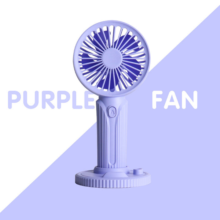 Women's portable mini air circulator with integrated battery Bowlift