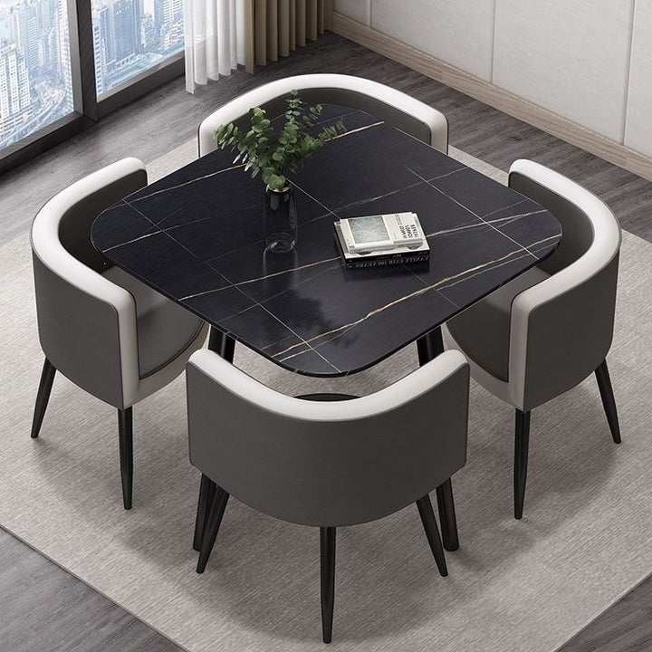 Modern Dining Table Set Bowlift