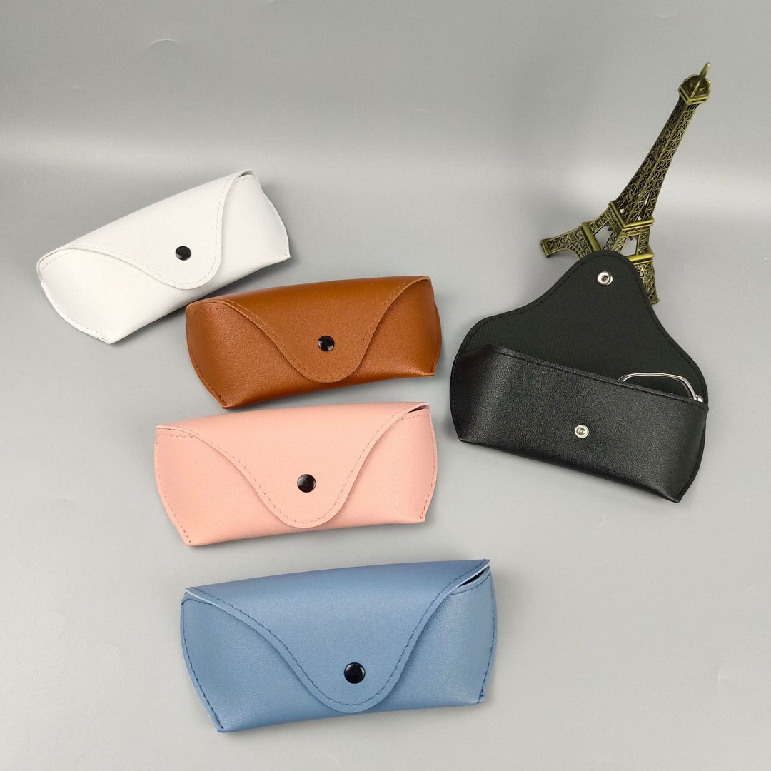 Leather Snap Sunglass Pouch Bowlift