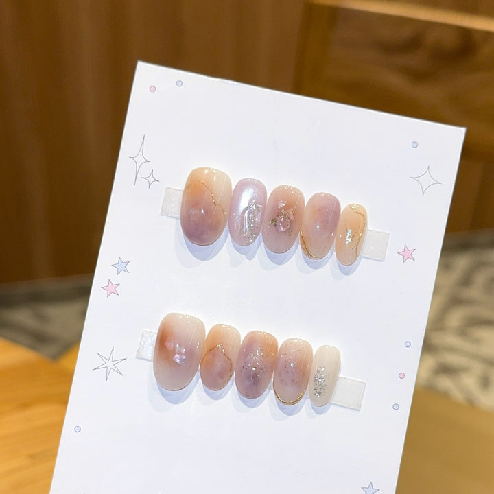 Artificial Nail Tips with Elegant Design Bowlift