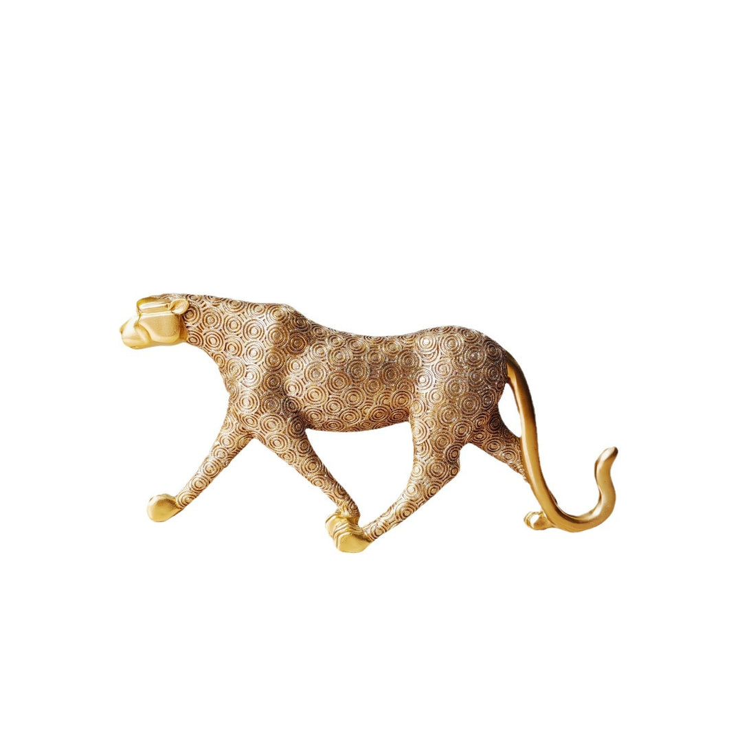 Artistic Decorative Wildcat Sculpture Bowlift