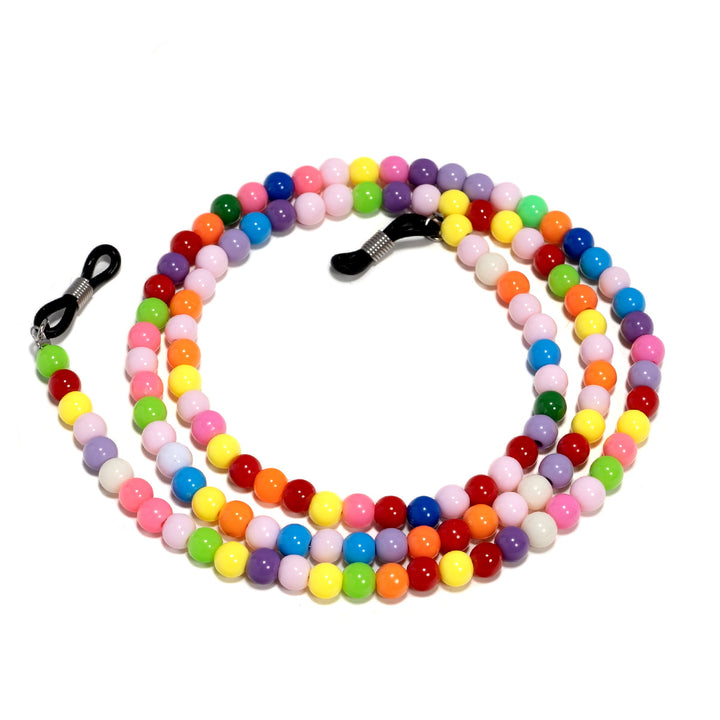 Colorful Bead Eyewear Retainer Chain Bowlift