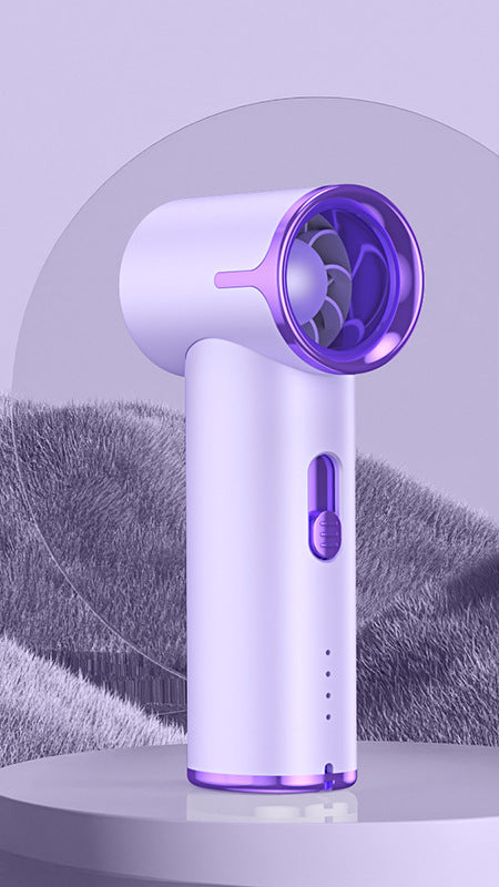Women's Portable Hand Fan with Stepless Speed Control Bowlift