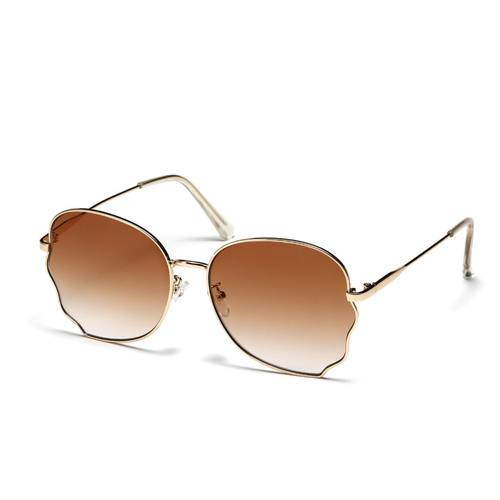 Ladies elegant oversized sunglasses with protective frame Bowlift