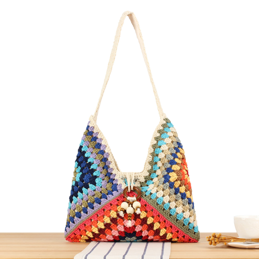 Handmade Macrame Shoulder Bag Bowlift