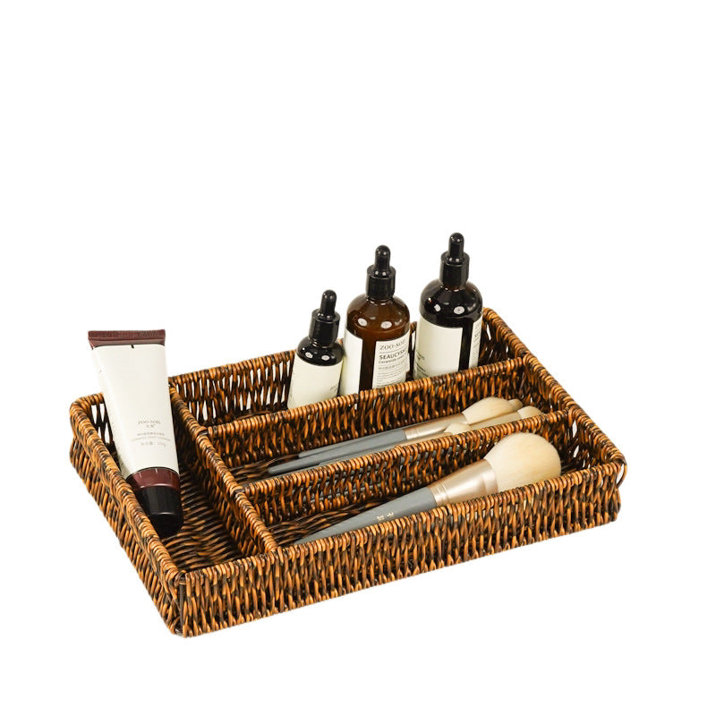 Woven Cutlery Organizer Tray Bowlift