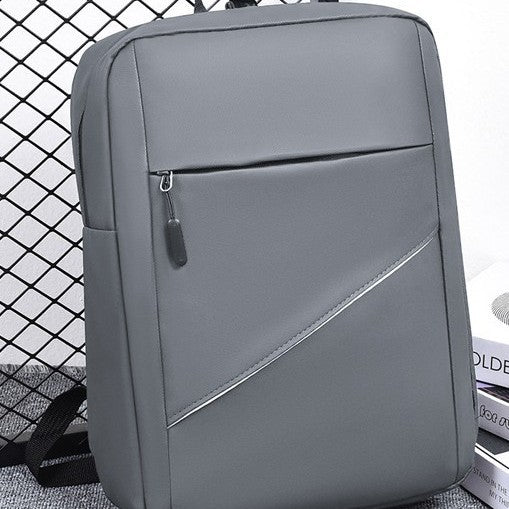 Sleek Minimalist Nylon Backpack Bowlift