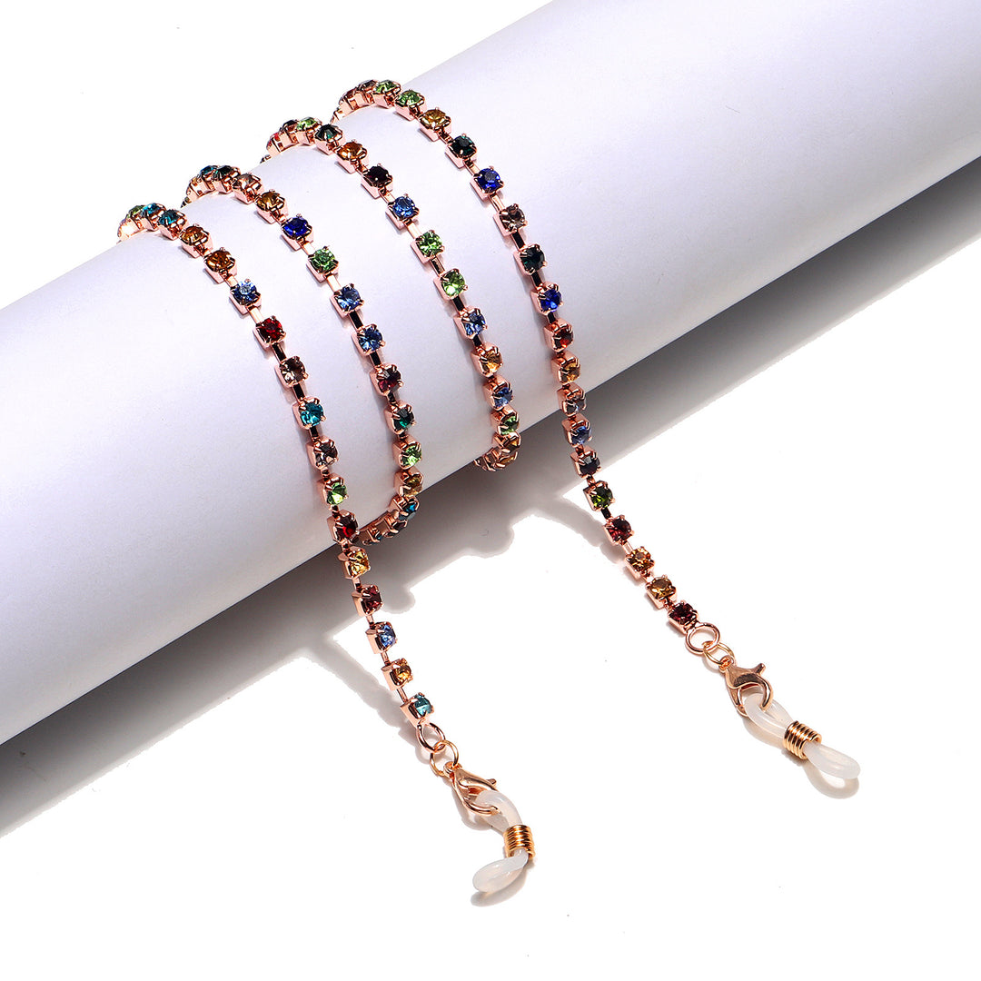 Glamorous Crystal Eyewear Chain Bowlift