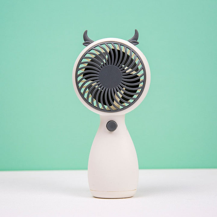 Cute Animal-Themed Handheld Fan Bowlift