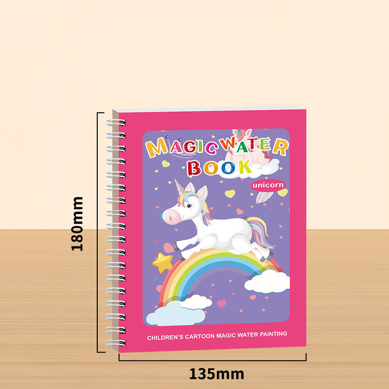 BowLift | Magical self-erasing watercolor book set for children with water brush