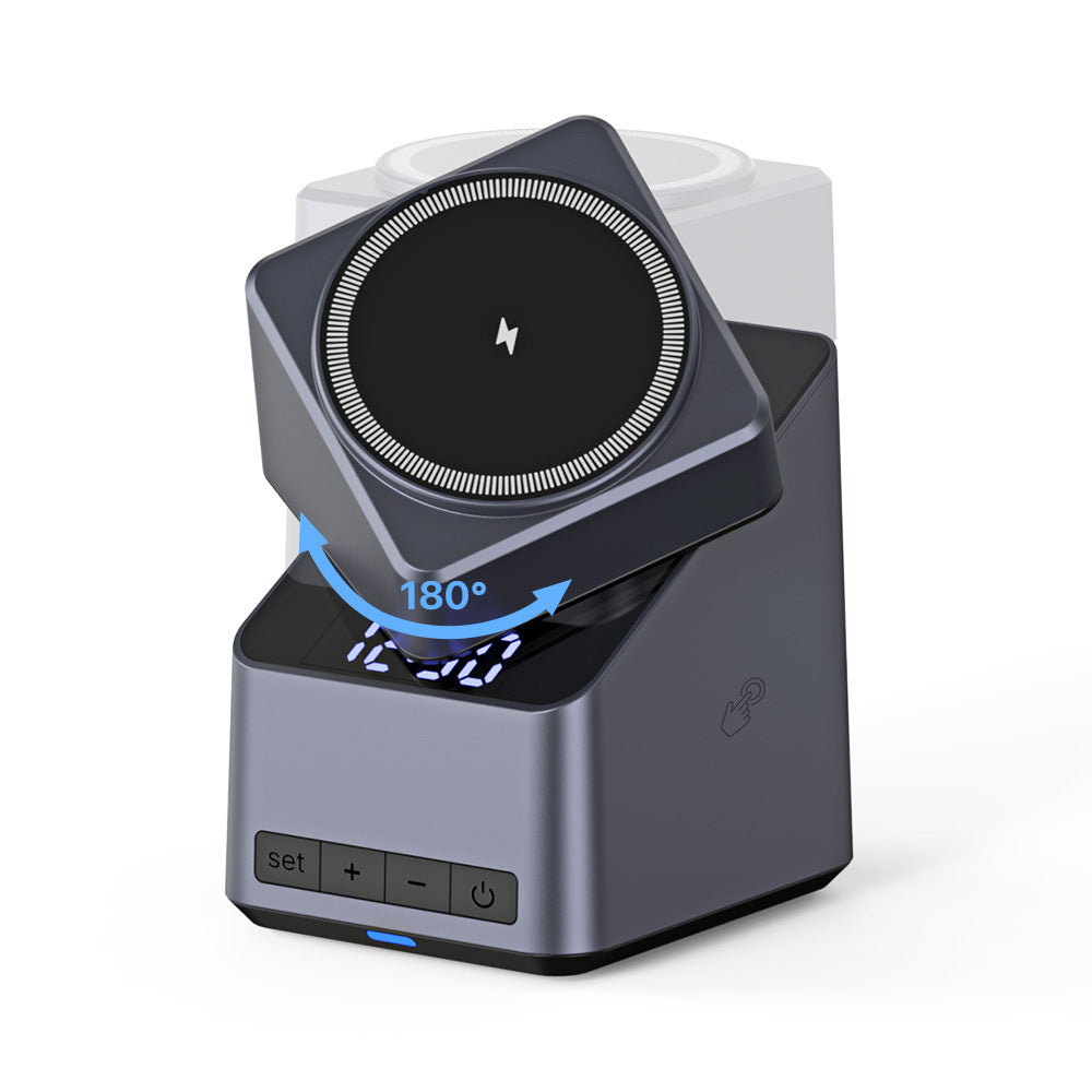 Unisex 180° rotating wireless charging station Bowlift