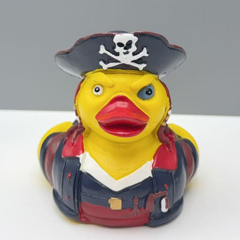 Pirate Rubber Duck Figure Bowlift