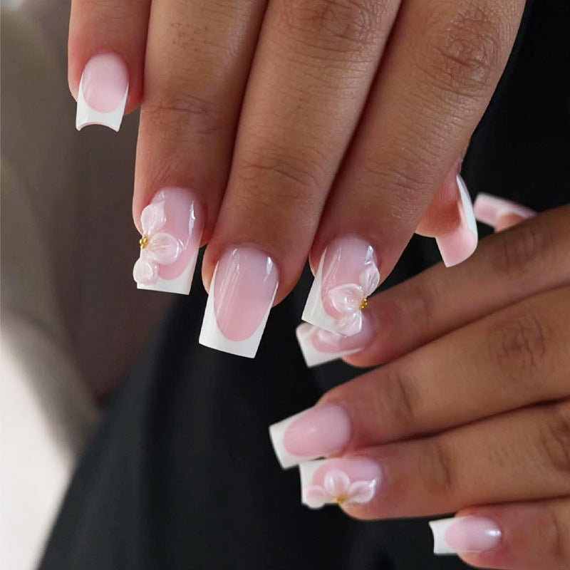 Premium Decorative Press-On Nail Tips Bowlift