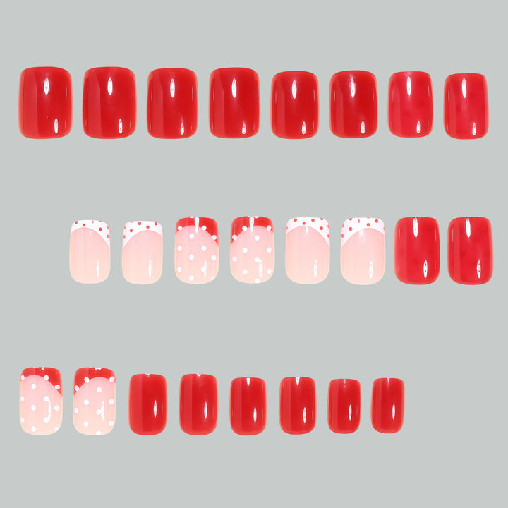 Creative French Tip Nail Art Set Bowlift