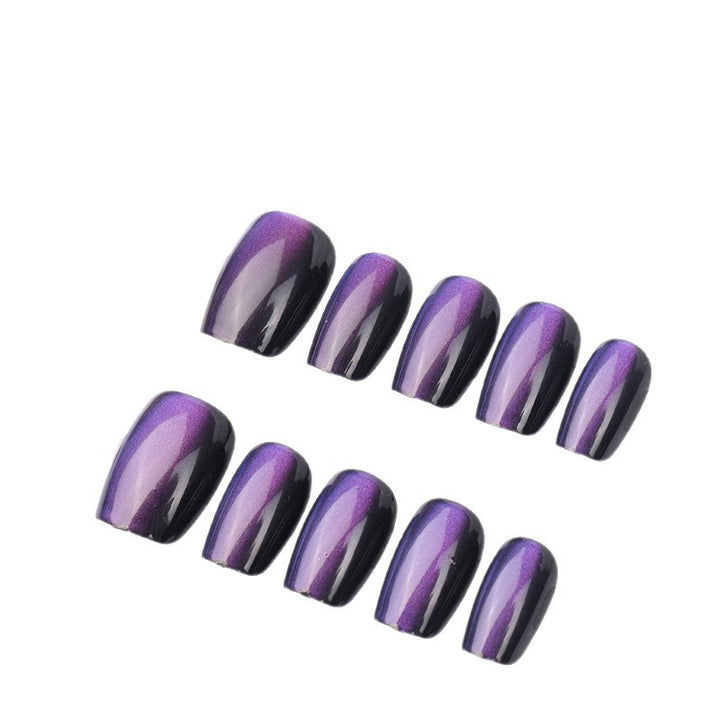 Gradient Press-On Nail Tips Bowlift