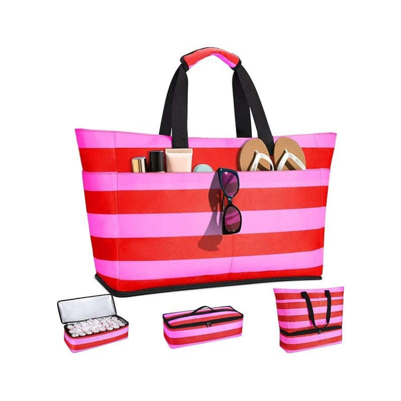Beach bag with multiple compartments Bowlift