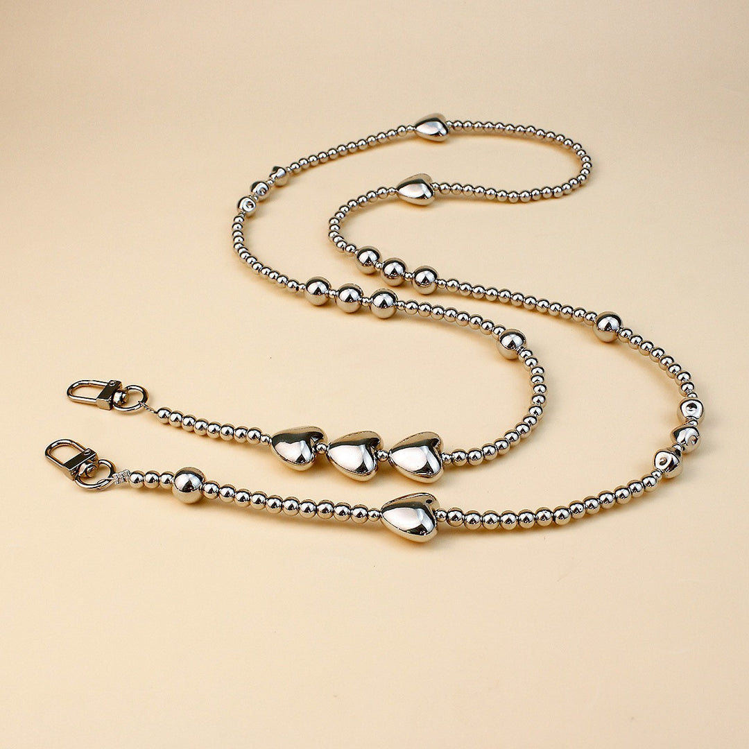 Stylish Pearl and Chain Necklace Bowlift