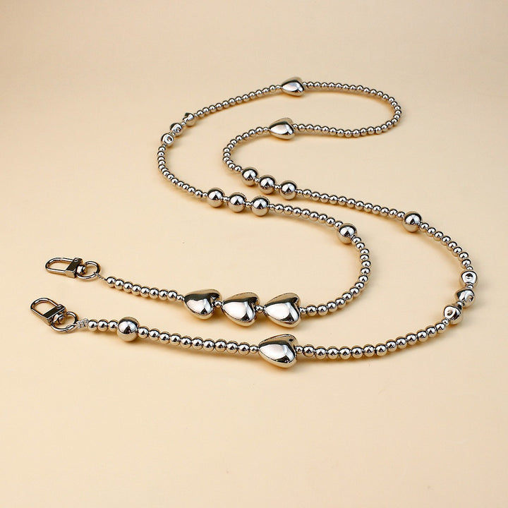 Stylish Pearl and Chain Necklace Bowlift