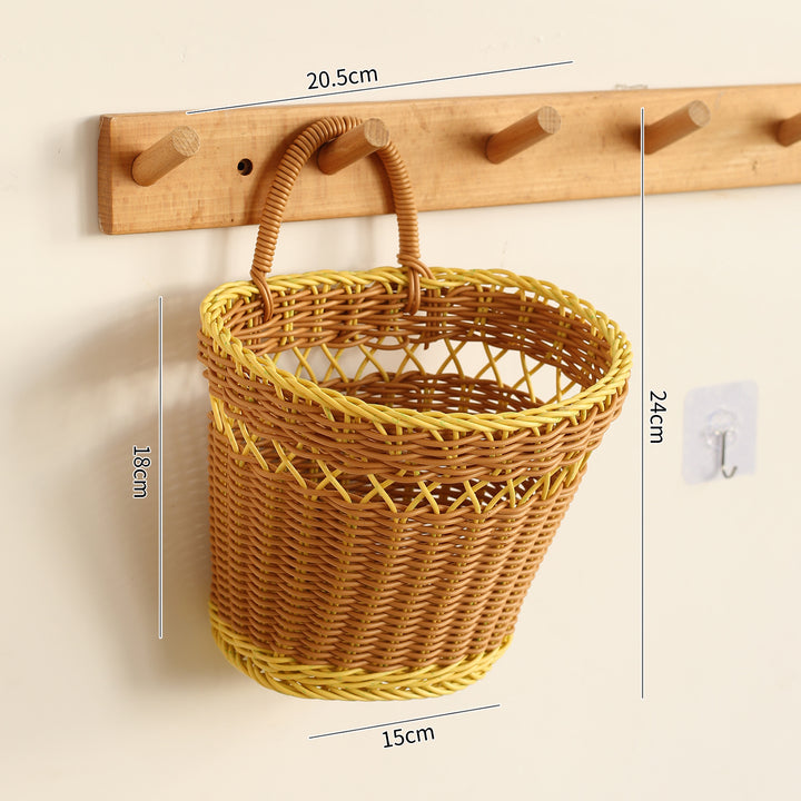 Hanging Woven Storage Basket Bowlift