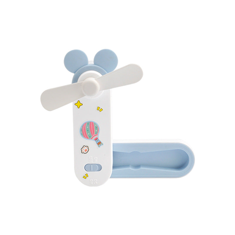 Unisex Portable Mini Hand Fan in Cute Design Bowlift