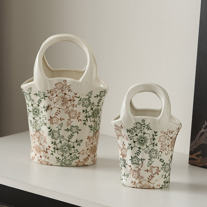 Flower basket with two handles Bowlift