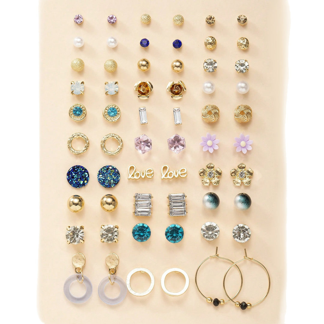 Earring set with versatile motifs Bowlift
