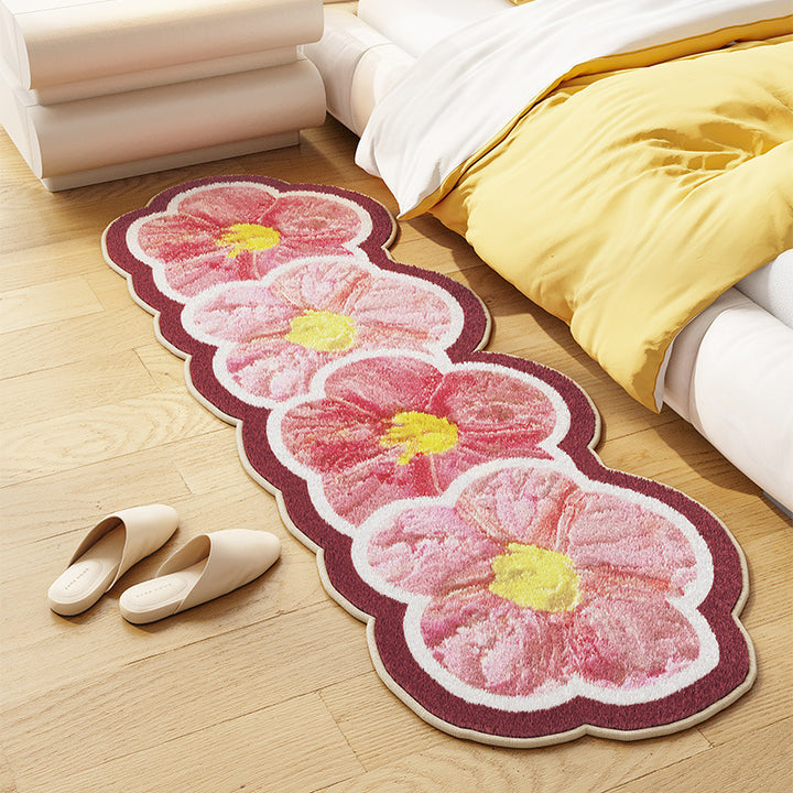 Decorative Floral Runner Rug