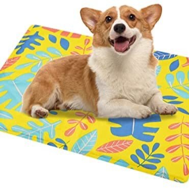 Unisex nan cool mat for pets portable non-slip gel mat Bowlift