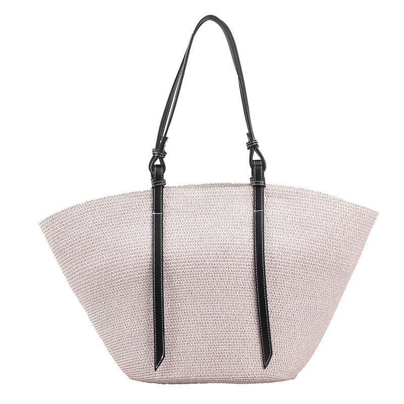 Tote bag in modern material mix Bowlift