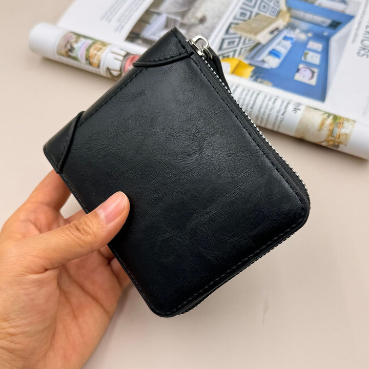 Leather Zip Wallet