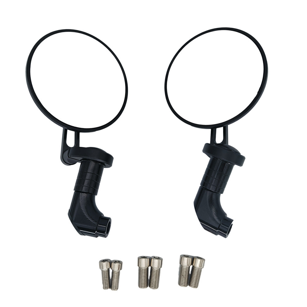 Sporty motorcycle mirrors Bowlift