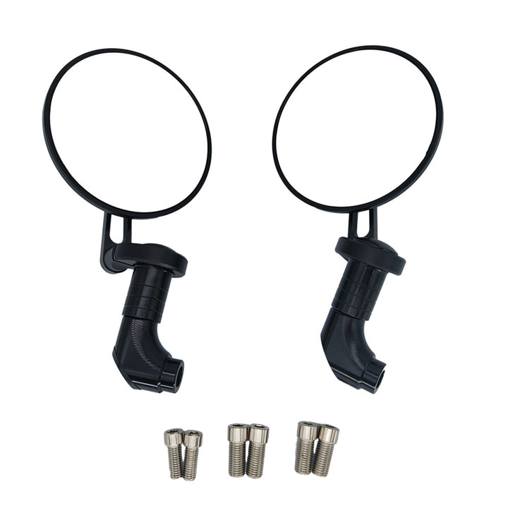 Sporty motorcycle mirrors Bowlift