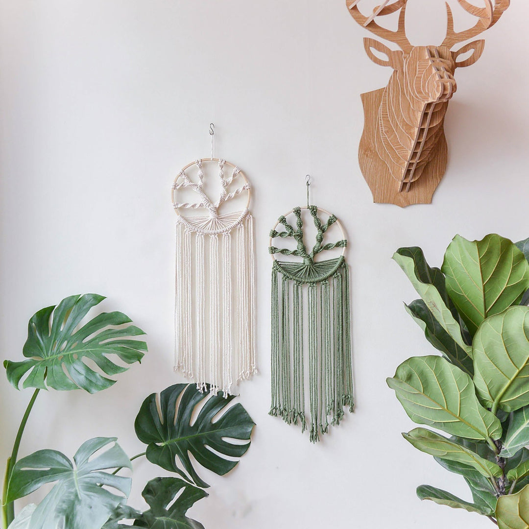 Artistic Macrame Tree Wall Hanging Bowlift