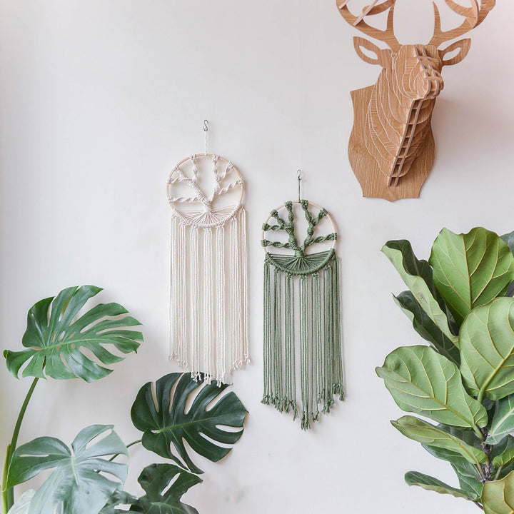 Artistic Macrame Tree Wall Hanging Bowlift