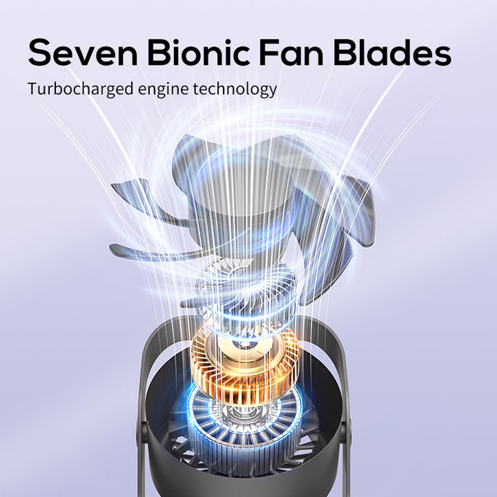 Portable Rechargeable Fan Bowlift