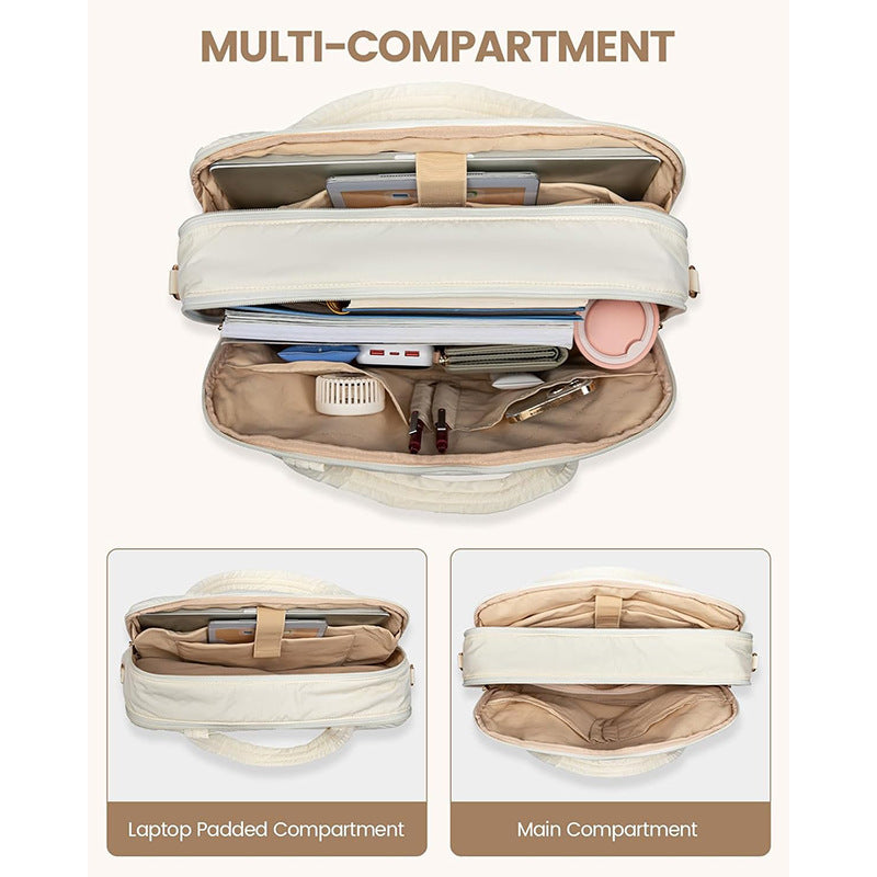 Elegant Padded Briefcase Bowlift