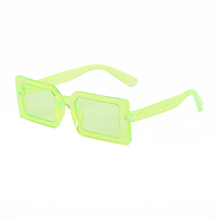 Women's fashionable square sunglasses with coordinated frame Bowlift