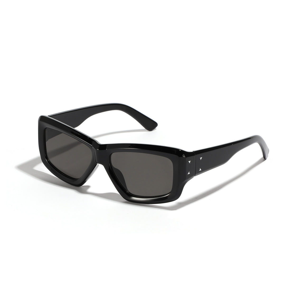 Women's oversized geometric sunglasses with modern frame Bowlift