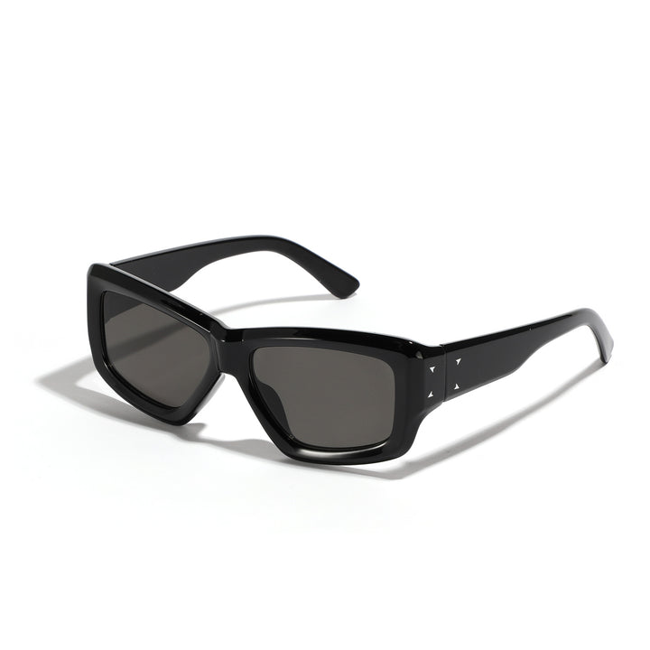 Women's oversized geometric sunglasses with modern frame Bowlift