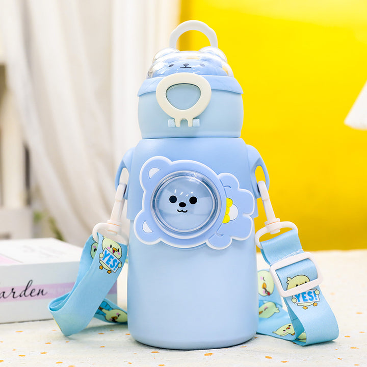 Child-friendly water bottle with animal design Bowlift