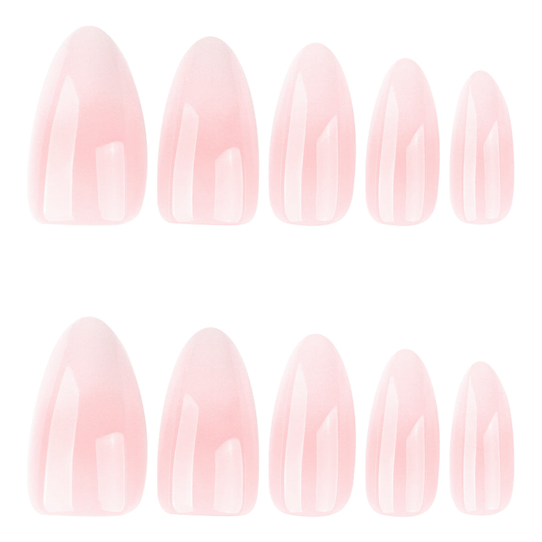Stylish nail extensions with delicate ombre design Bowlift