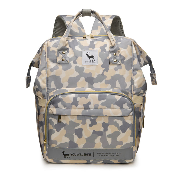 Versatile Camo Backpack Bowlift